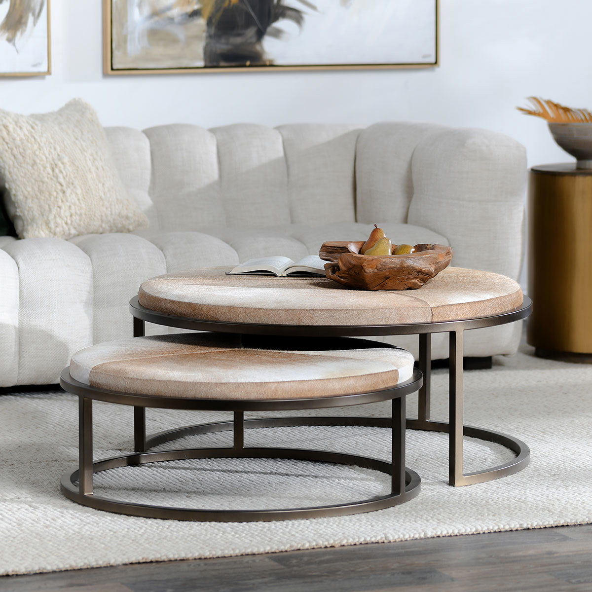Hayword - Hide Nesting Coffee Tables (Set of 2)