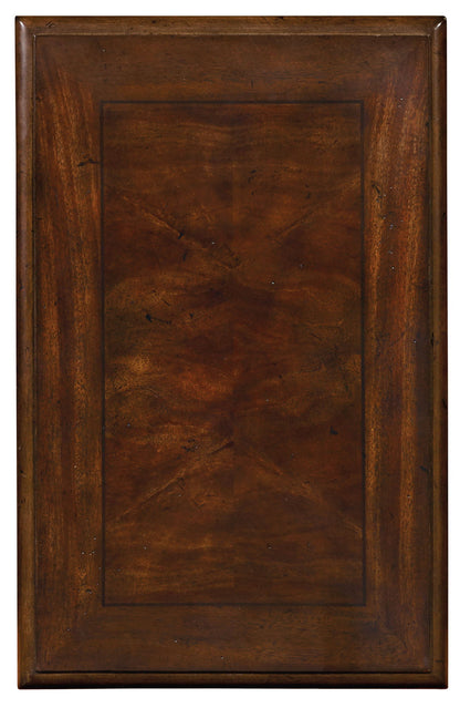 Leesburg - Chairside Chest - Dark Brown