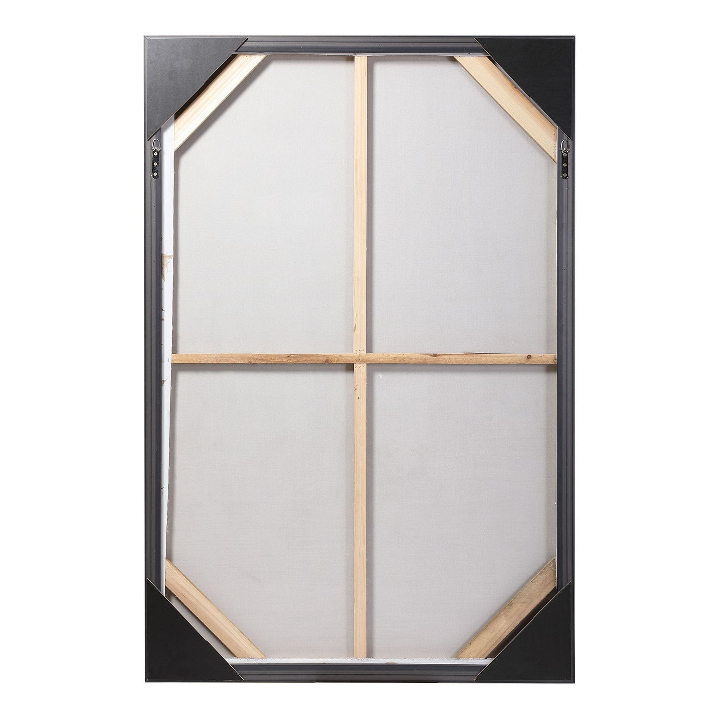 Desert Rain - Hand Painted Abstract Art - Pearl Silver