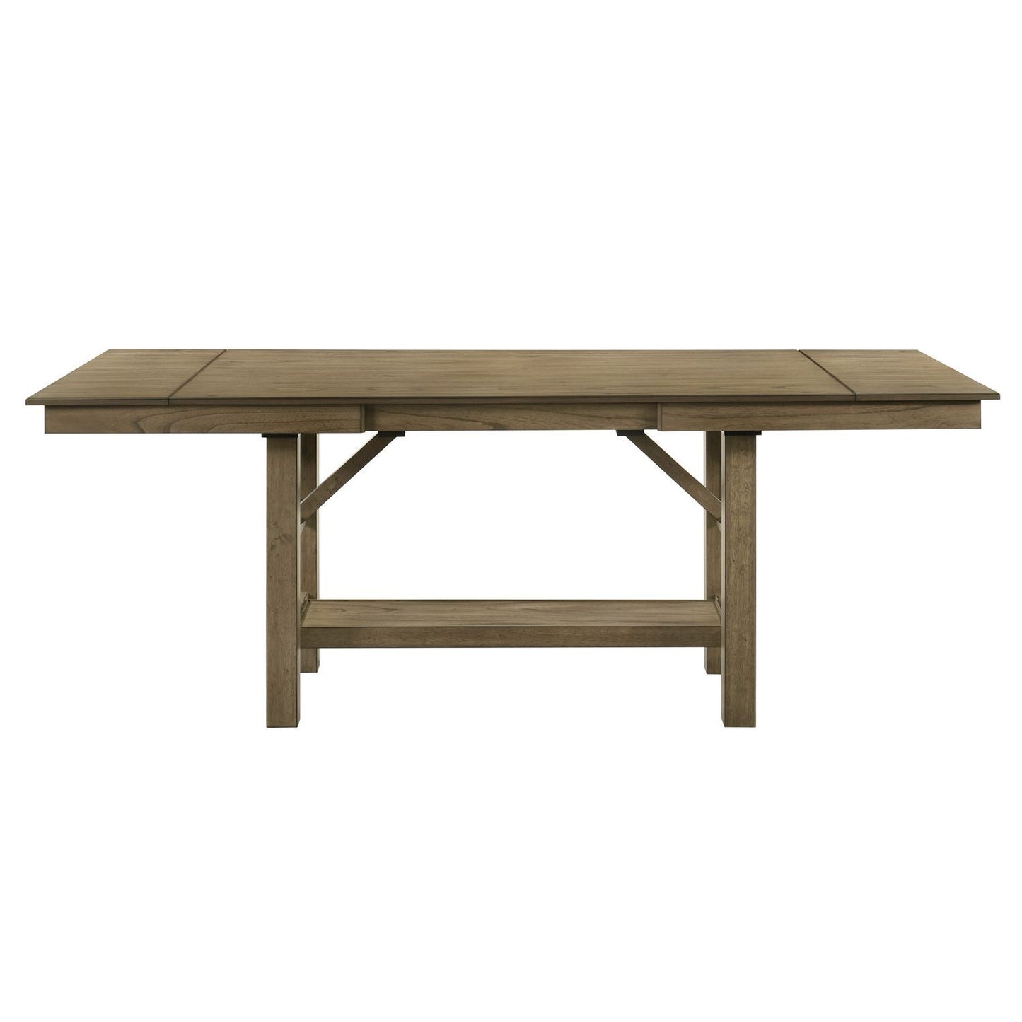 Brook Bay - Gathering Trestle Table Top Wood - Brown