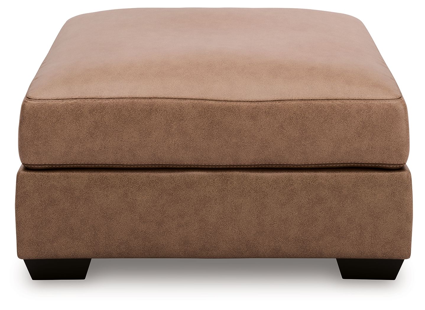 WillowBend - Oversized Accent Ottoman - Caramel