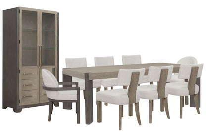 Anderson Park - Leg Dining Table Set With Klismos Chairs
