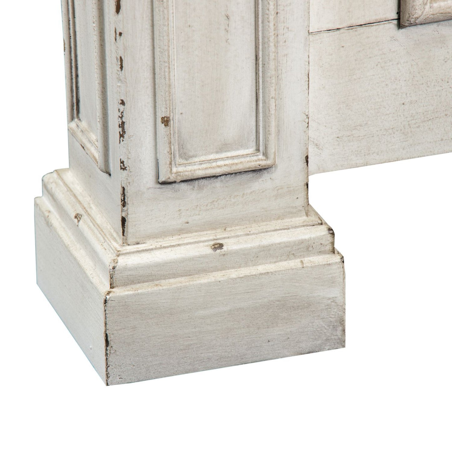 Big Valley - King Mansion Footboard - Whitestone