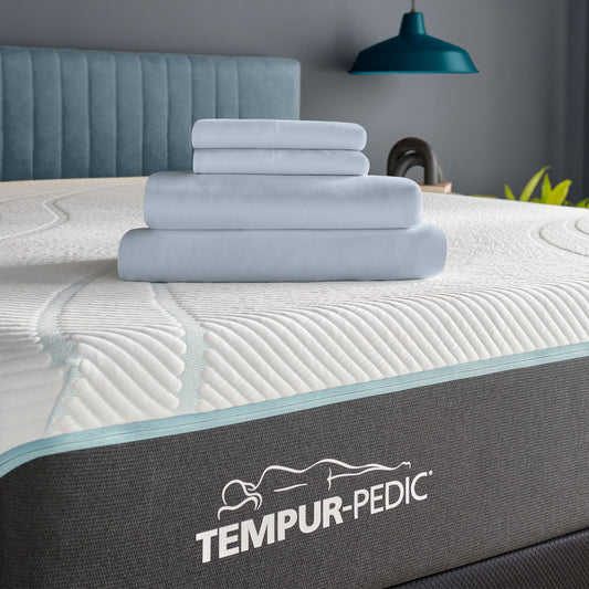 Linens - Tempur Rayon from Bamboo Sheet Set - Sleepy Blue
