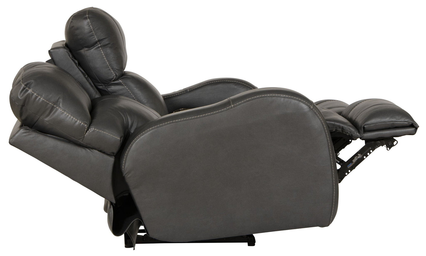 Angelo - Power Reclining Loveseat - Gunmetal