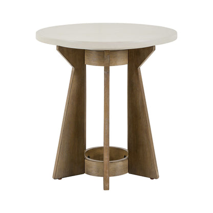 Berkley Square - Round End Table - Brown