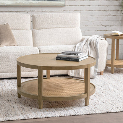 Devin - Solid Wood Round Table