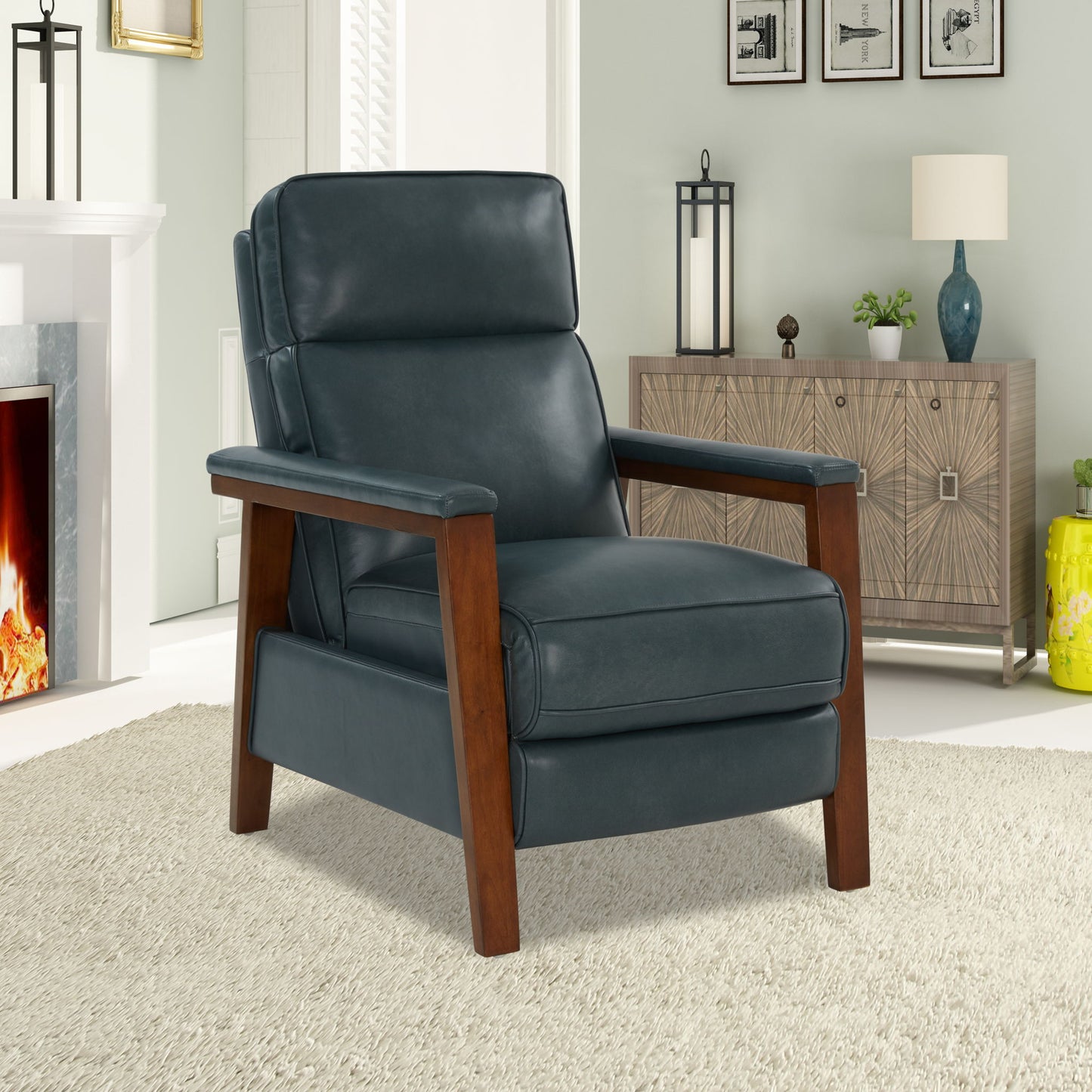 Ashland (B) - Push Thru The Arm Recliner
