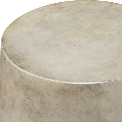 Lithos - Outdoor Accent Table - Gray