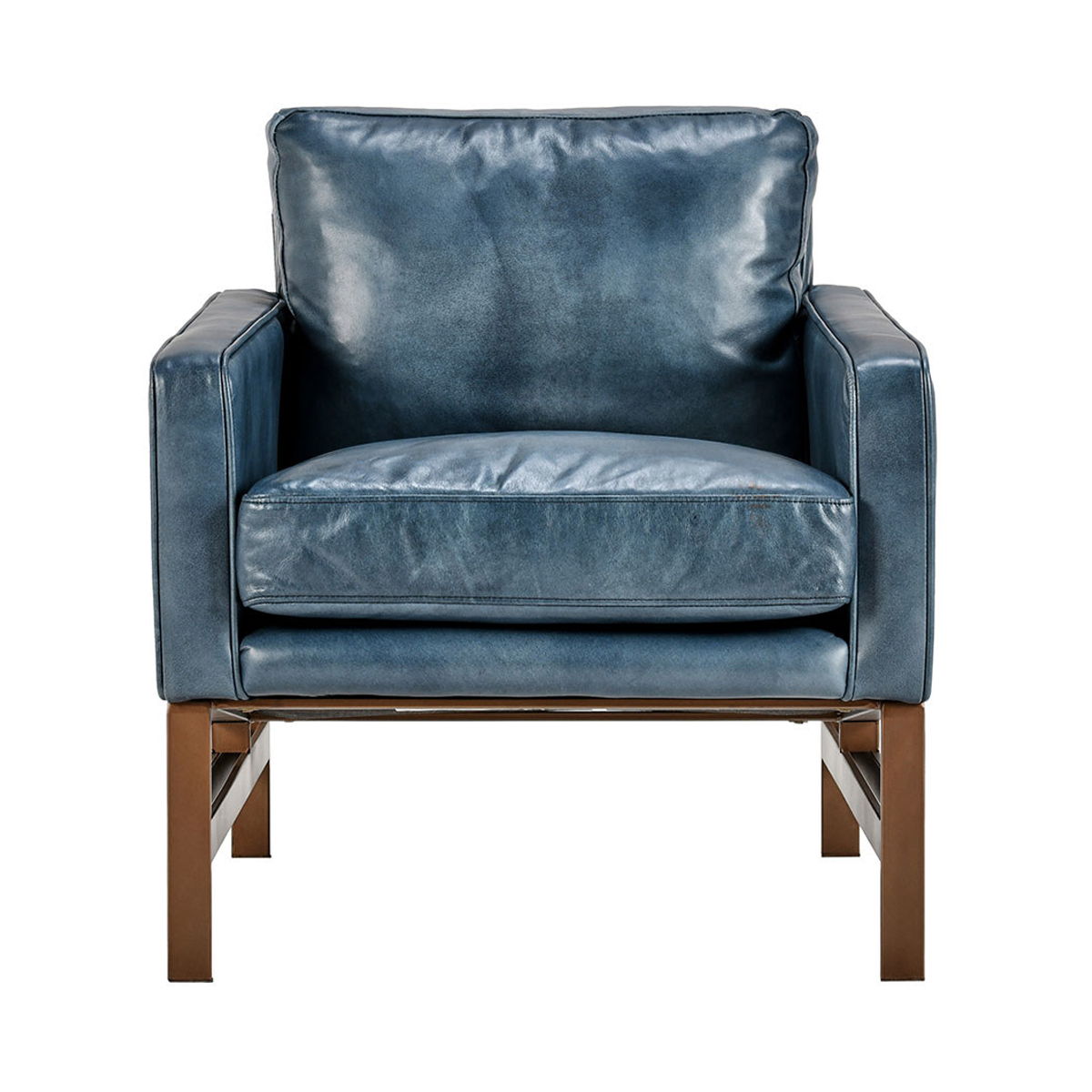 Chazzie - Club Chair - Ocean Blue