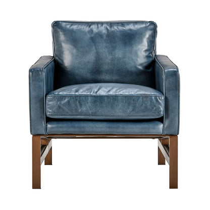 Chazzie - Club Chair - Ocean Blue