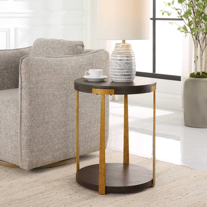 Palisade - Round Wood Side Table