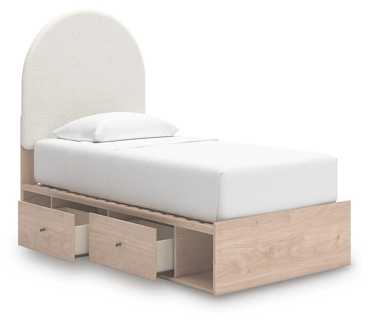 Arloster - Upholstered Panel Bed