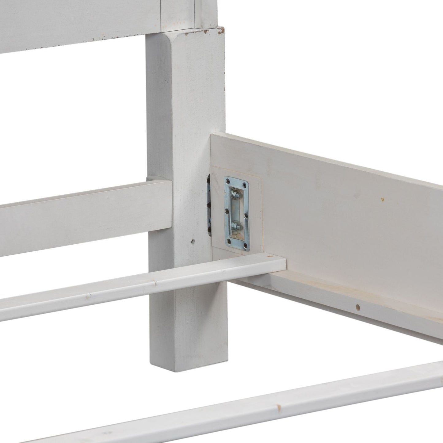 Magnolia Manor - Panel Bed Rails Length - Antique White