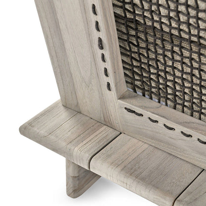 Livia - Outdoor Armless Chair - Taupe