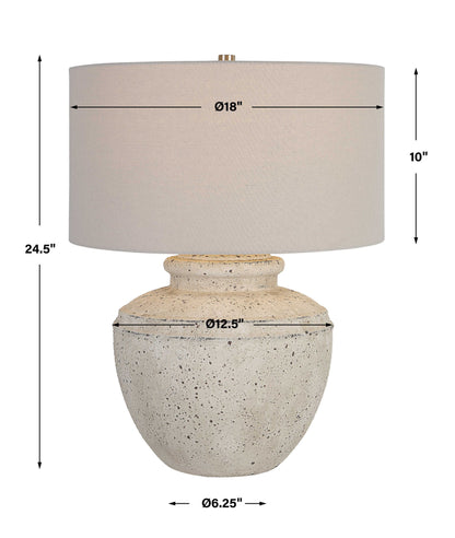 Artifact - Aged Stone Table Lamp