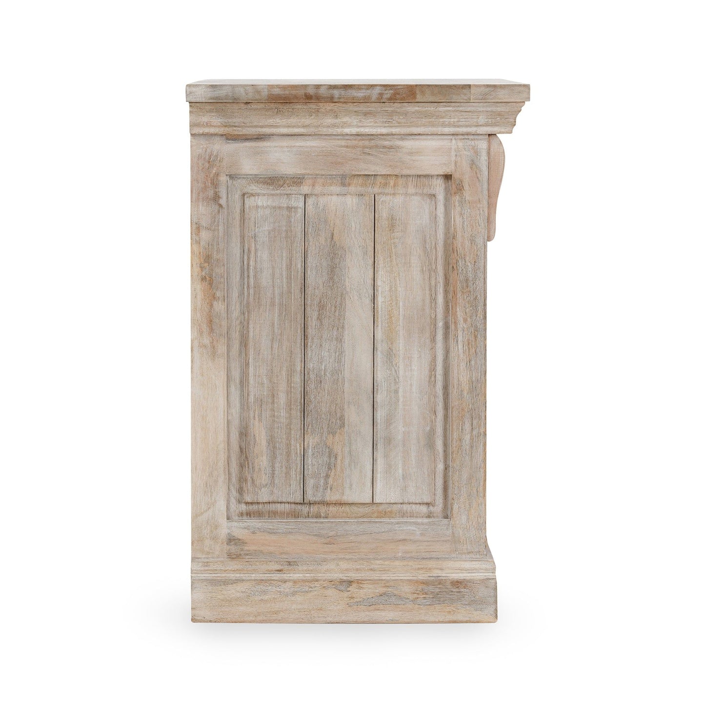 Adelaide - 3 Drawer Nightstand - Natural Cream Wash