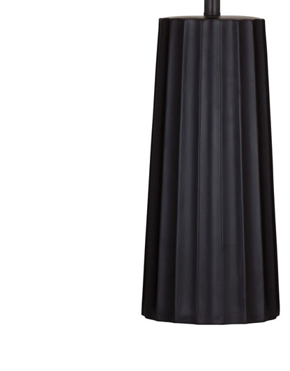 Sabine - Table Lamp - Black / White