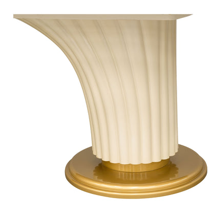 Scotts Square - Oval Dining Table - Light Champagne