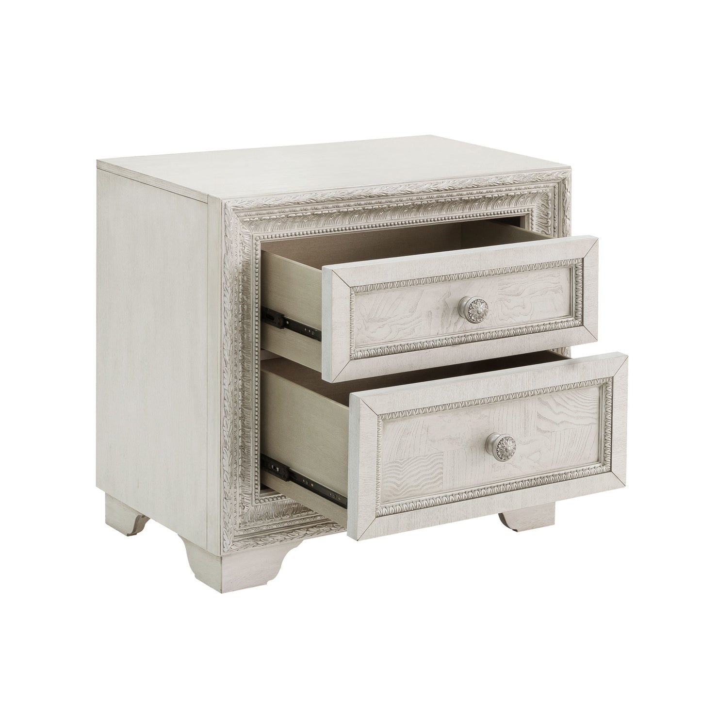 Camila - 2 Drawer Nightstand - Cream