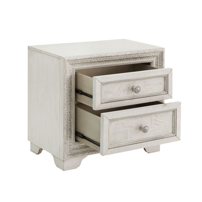 Camila - 2 Drawer Nightstand - Cream