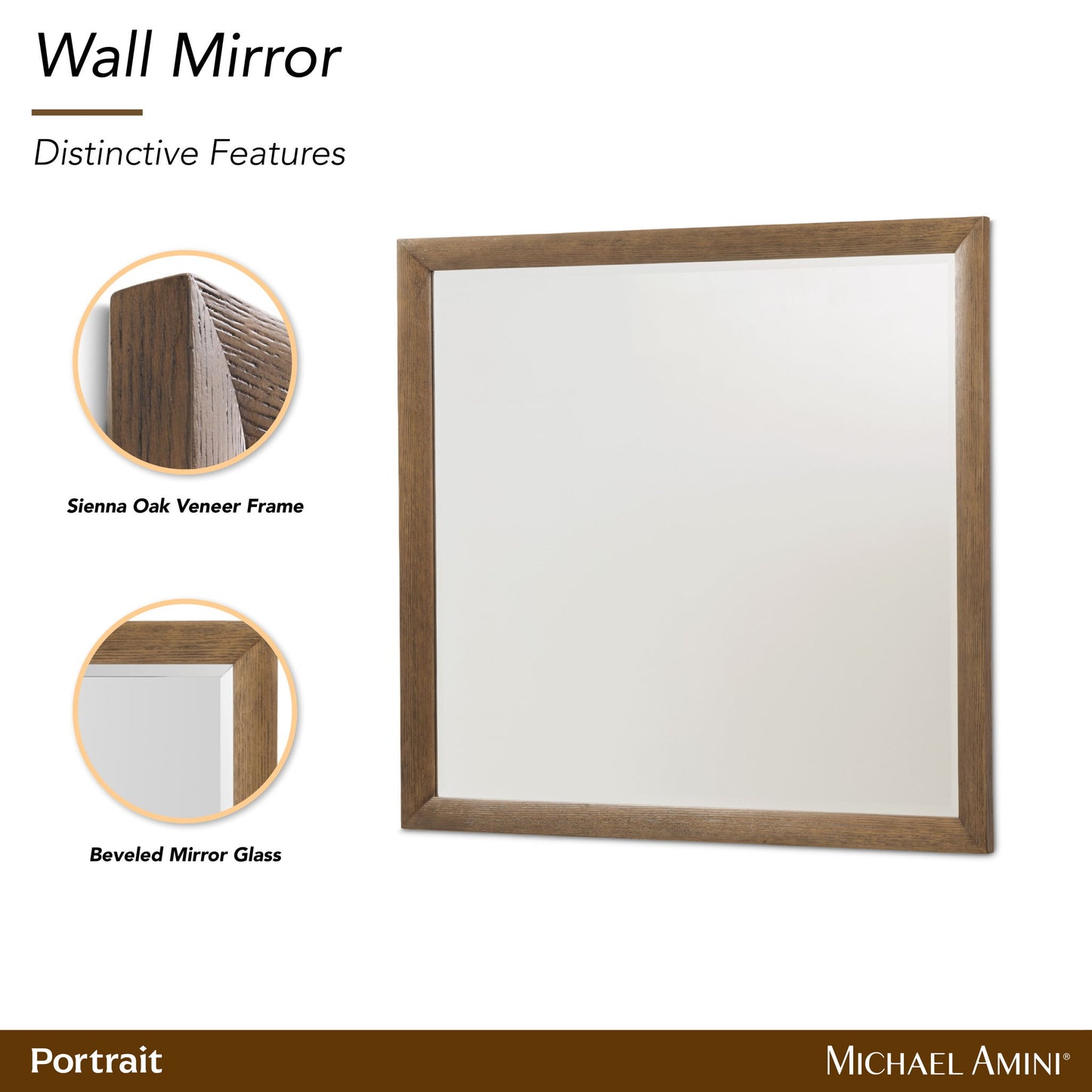 Portrait - Mirror - Sienna Brown