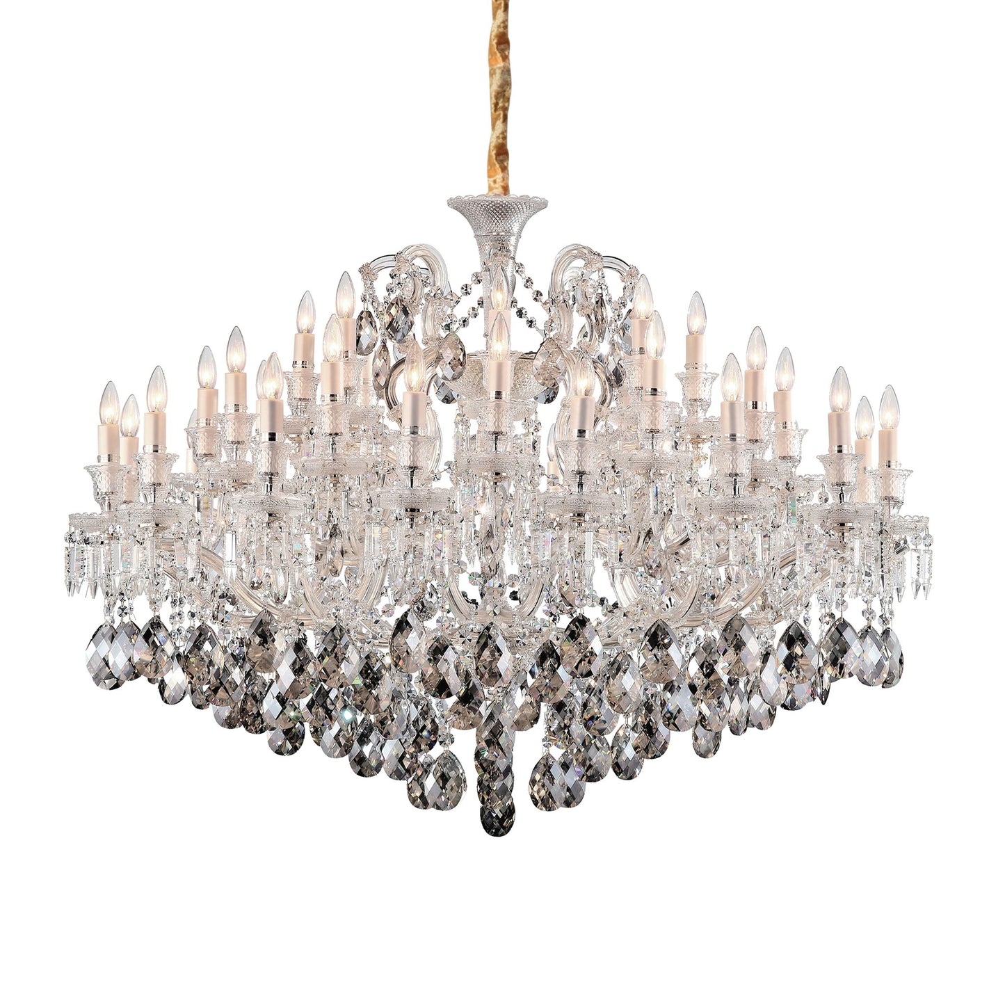 Michael Amini Lighting - Chambord 37-Light Traditional Crystal Chandelier - Clear