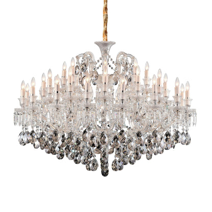 Michael Amini Lighting - Chambord 37-Light Traditional Crystal Chandelier - Clear