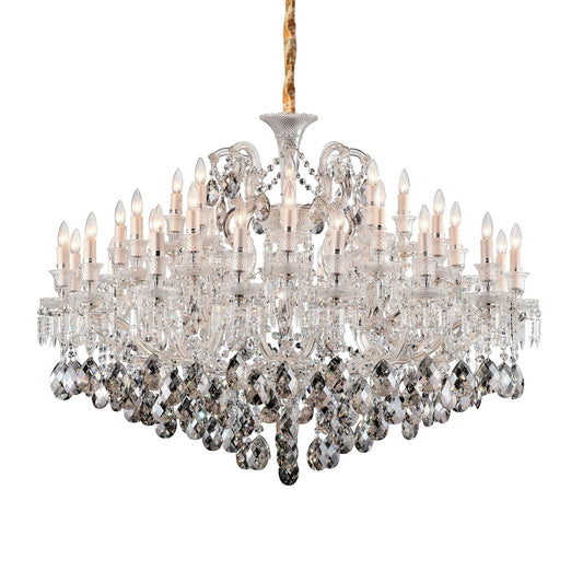 Michael Amini Lighting - Chambord 37-Light Traditional Crystal Chandelier - Clear
