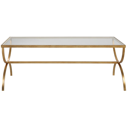 Crescent - Coffee Table - Gold