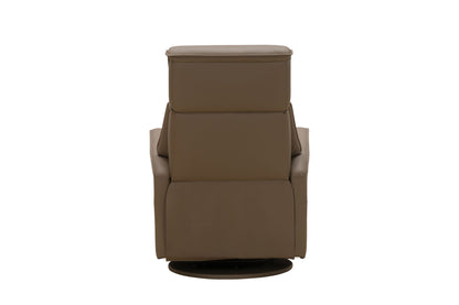 Sylas - Recliner Swivel Glider - Tucker-Taupe