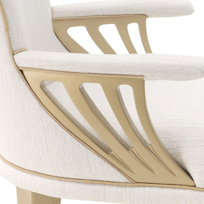La Terrazza - Dining Arm Chair (Set of 2) - Creamy Pearl