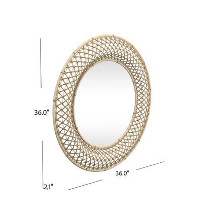Biedel - Wall Mirror - Light Brown