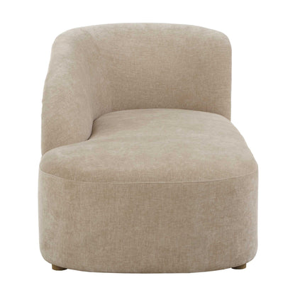 Fae - Arm Chaise Lounge - Beige