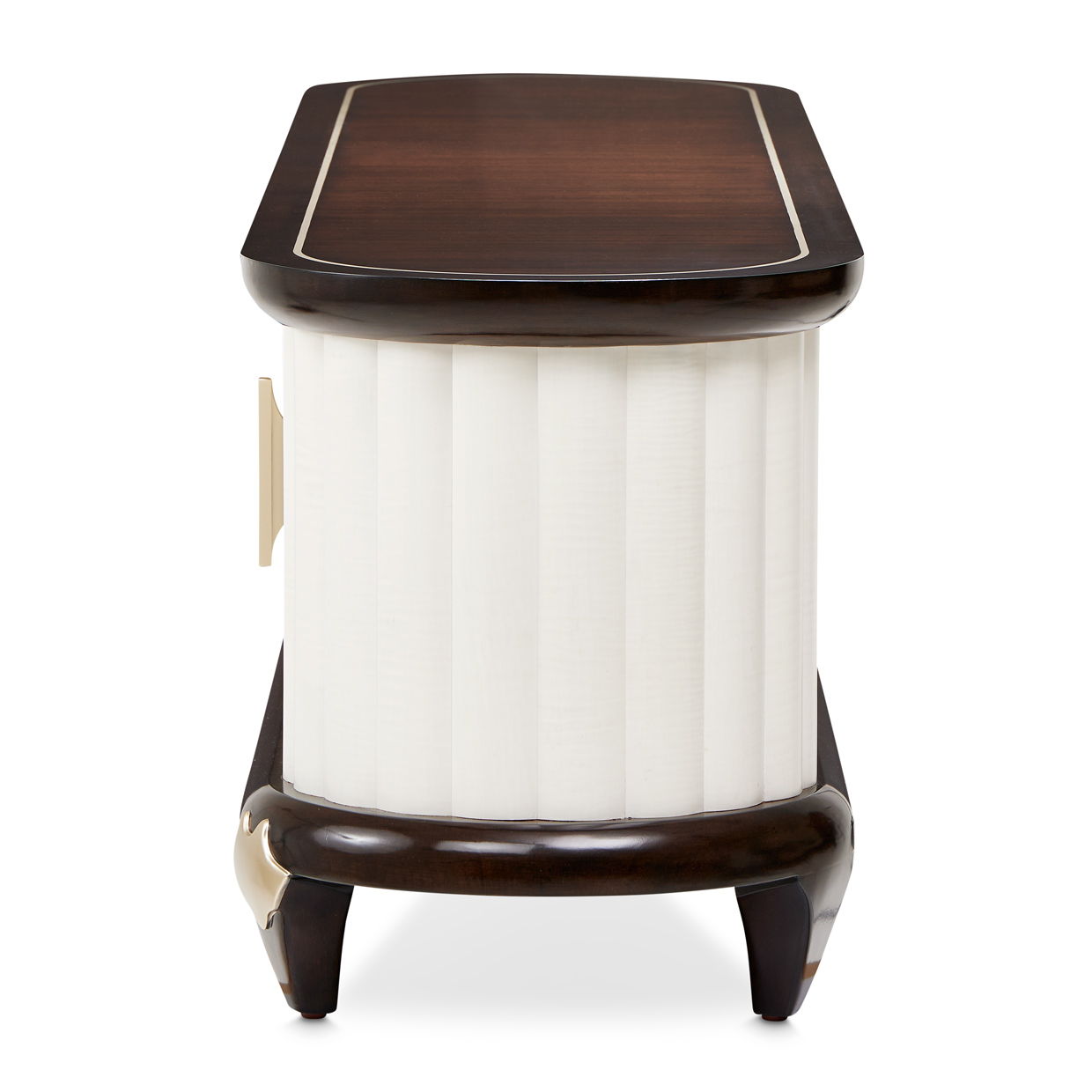 Paris Chic - Media Cabinet - Espresso Brown