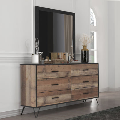 Elk River - Mirror - Rustic