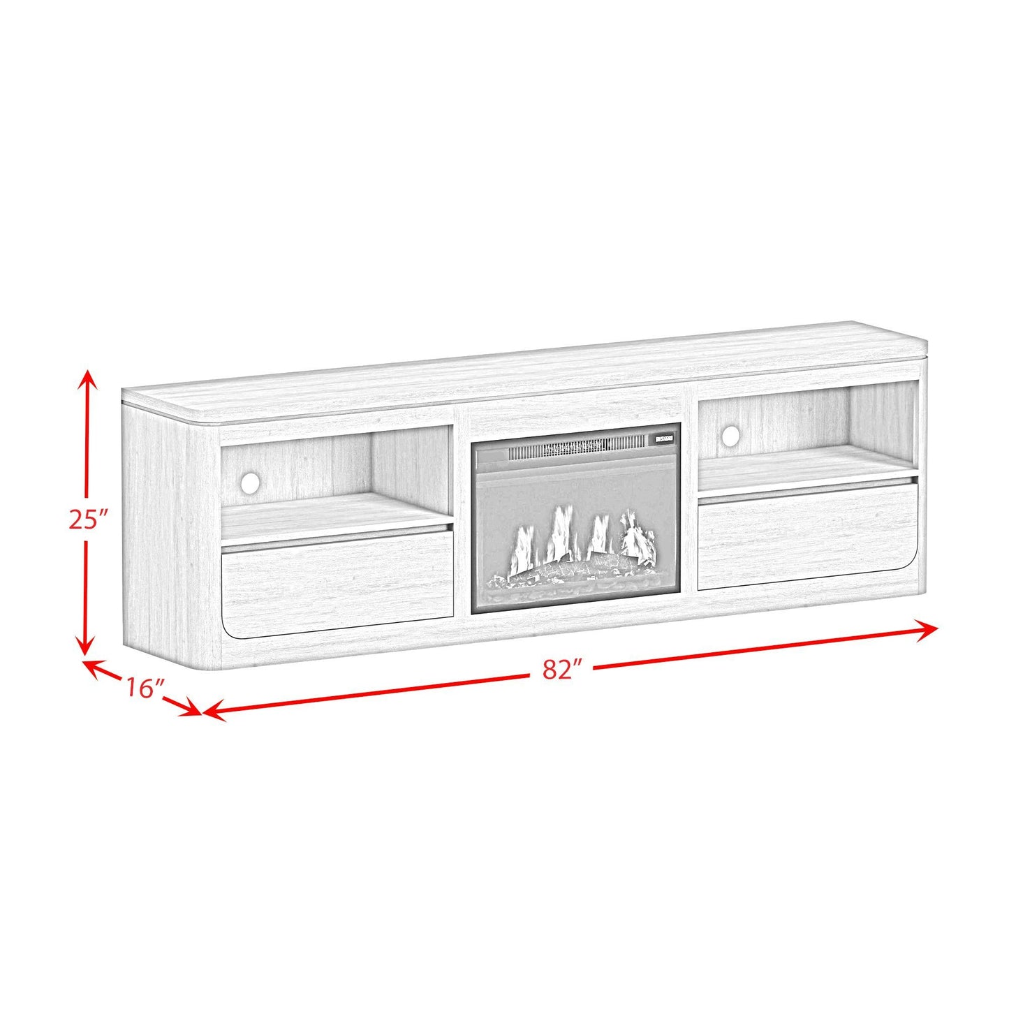 Rosalie - TV Console