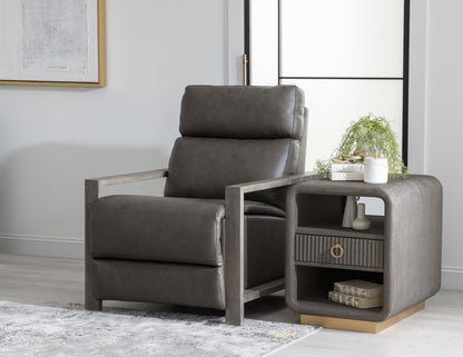 Luna Ravello - Wood Arm Recliner
