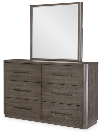 Horizons - Beveled Mirror - Deep Sable