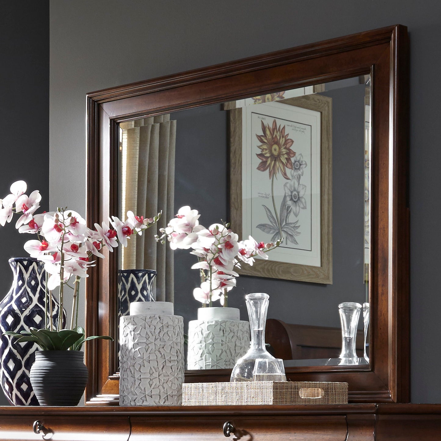 Rustic Traditions - Landscape Mirror