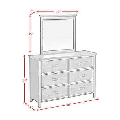 Hampton Kids - Bookcase Bedroom Set