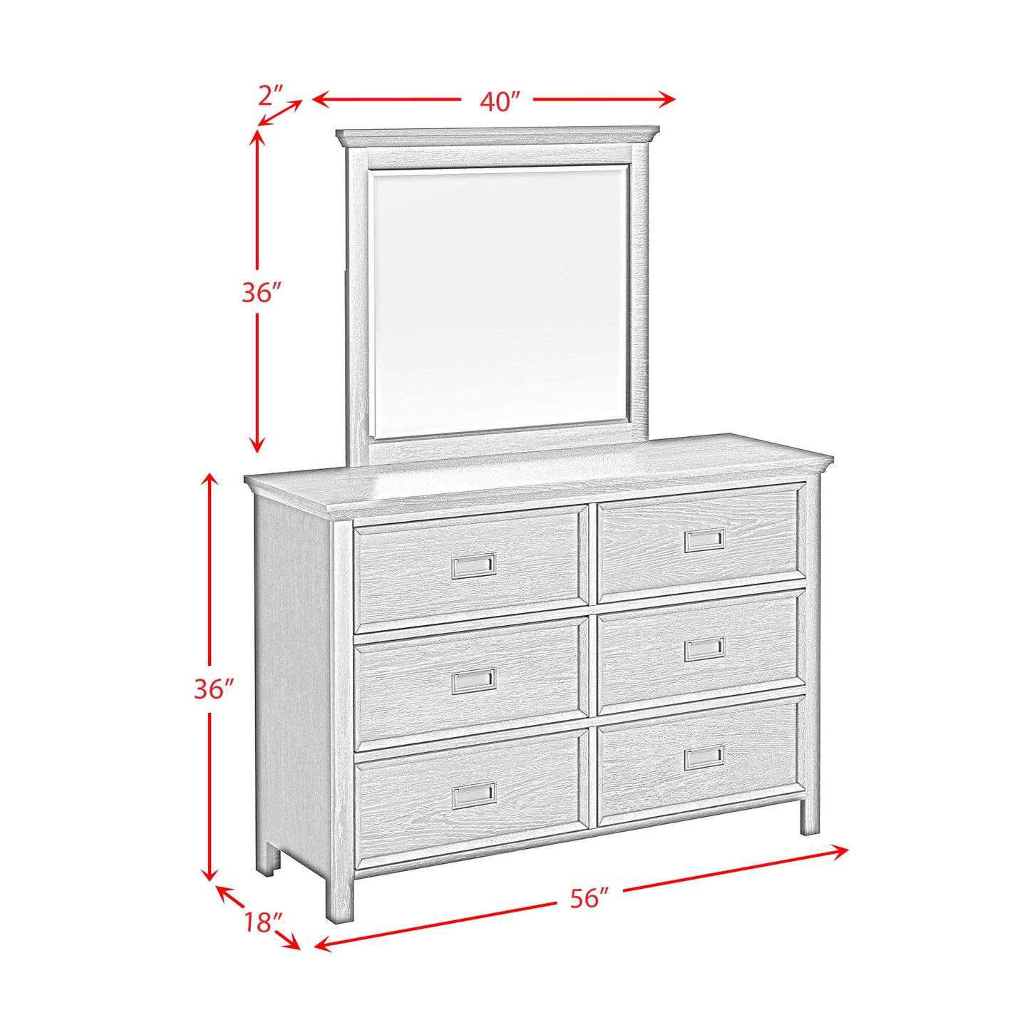 Hampton Kids - Bunk With Ladder Bedroom Set