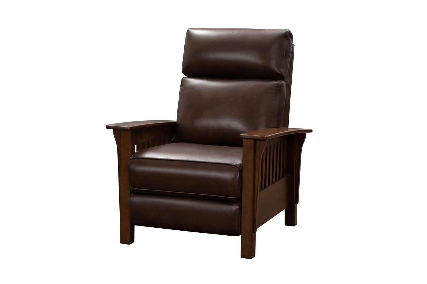 Artisan - Power Recliner-With Power Headrest - Dark Brown