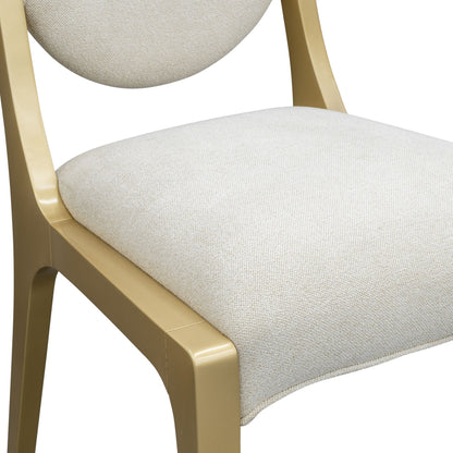 Scotts Square - Dining Side Chair (Set of 2) - Light Champagne