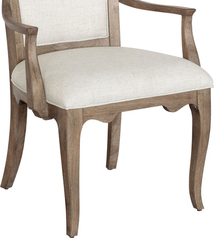 Weston Hills - Upholstered Arm Chair (Set of 2) - Flax Seed
