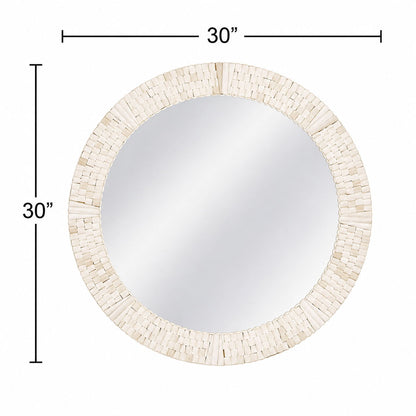 Getty - Wall Mirror - Cream