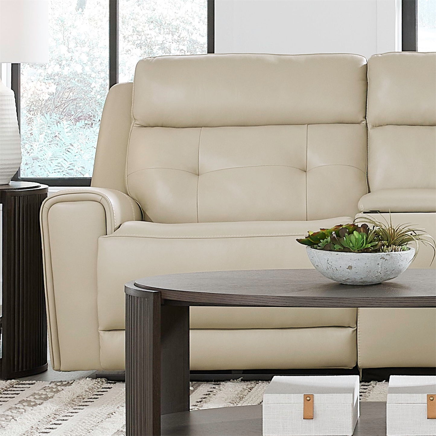 Carrington - L Arm Recliner P3 & ZG - Baja Stone