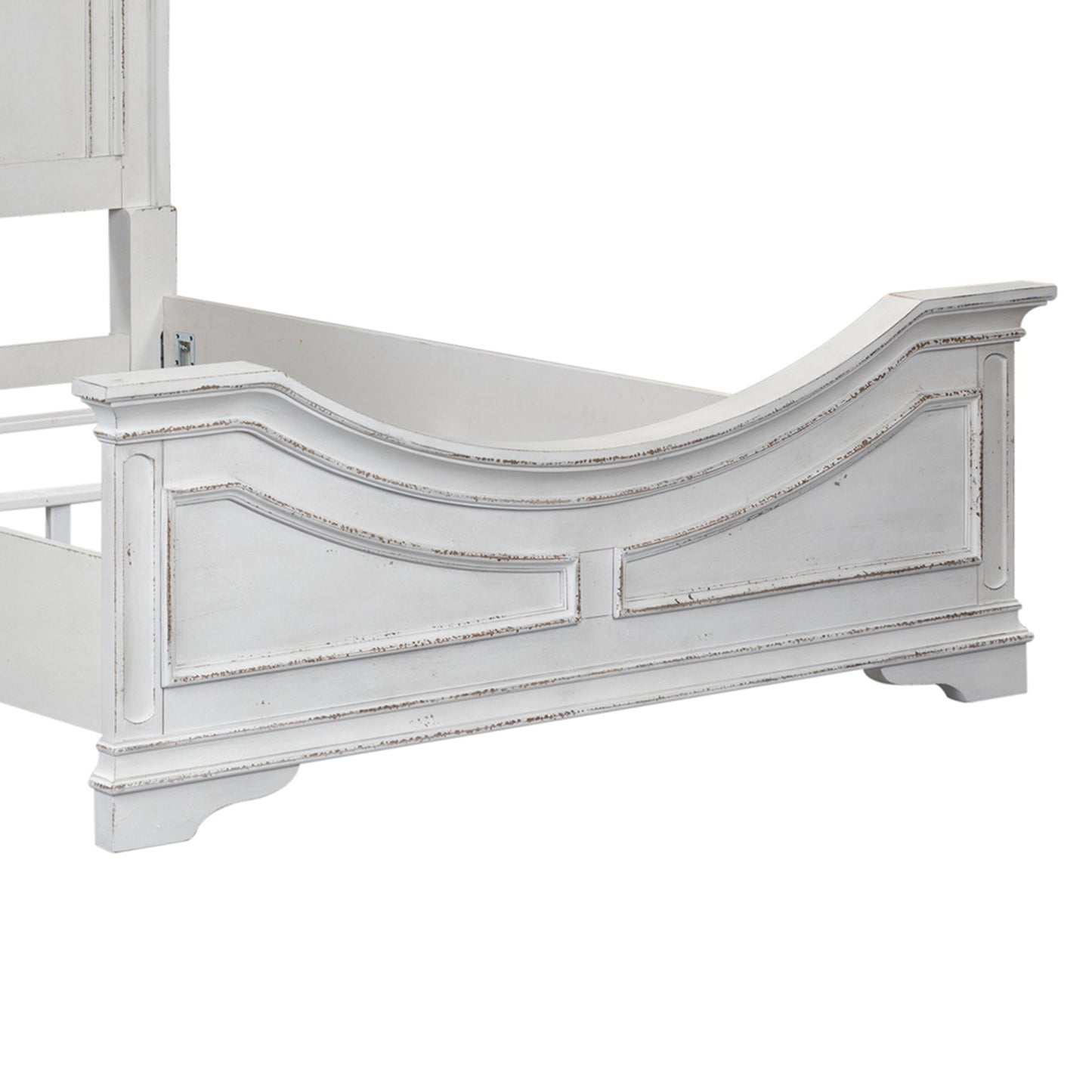 Magnolia Manor - Queen Panel Footboard - Antique White