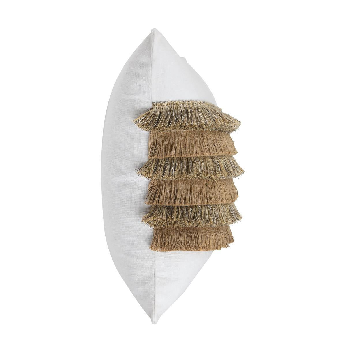 Safi - 22" x 22" Pillow - Ivory / Natural
