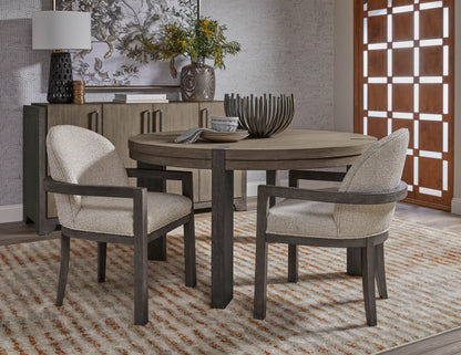 Anderson Park - Round Dining Table Set With Kilsmos Chairs